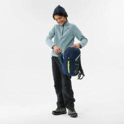 Quechua Polaire De Randonnée - MH100 Grise Clair - Enfant 7-15 Ans -Plein Air Fournitures Boutique polaire de randonnee mh100 grise clair enfant 7 15 ans 2