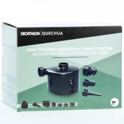Quechua POMPE ÉLECTRIQUE COMPACTE POUR LE CAMPING - RECHARGEABLE SUR SECTEUR -Plein Air Fournitures Boutique pompe electrique compacte pour le camping rechargeable sur secteur 4