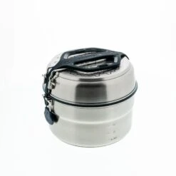 Quechua Popote Camp Du Randonneur MH500 Inox + Revêtement Anti-adhésif 4 Personnes 3,5L -Plein Air Fournitures Boutique popote camp du randonneur mh500 inox revetement anti adhesif 4 personnes 35l 2