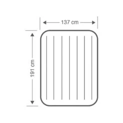 Intex Prestige Downy Full Airbed - Lit Gonflable - 191x137x25cm - Avec Accessoires 8 Intex Prestige Downy Full Airbed - Lit Gonflable - 191x137x25cm - Avec Accessoires -Plein Air Fournitures Boutique prestige downy full airbed lit gonflable 191x137x25cm avec accessoires 3