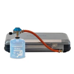 Campingaz Réchaud De Camping à Gaz 2 Feux Camp & Grill - Plancha, Grill Et Wok -Plein Air Fournitures Boutique rechaud de camping a gaz 2 feux camp and grill plancha grill et wok 6