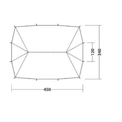 Robens Tarp PRS Twin Summit -Plein Air Fournitures Boutique robens tarp prs twin summit 3