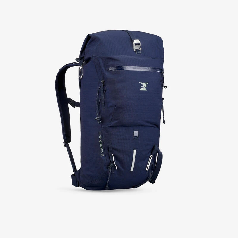 Simond Sac à Dos D'alpinisme Imperméable 30 LITRES - ICE 30 BLEU 1 Simond Sac à Dos D'alpinisme Imperméable 30 LITRES - ICE 30 BLEU