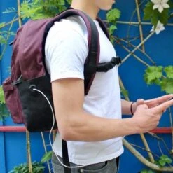 Sac à Dos Scolaire - Feather Noir - Allège La Charge De 92% -Plein Air Fournitures Boutique sac a dos scolaire feather noir allege la charge de 92 3