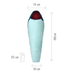 Lafuma Sac De Couchage Trekking Femme ACTIVE 10 Gauche -Plein Air Fournitures Boutique sac de couchage trekking femme active 10 gauche 3