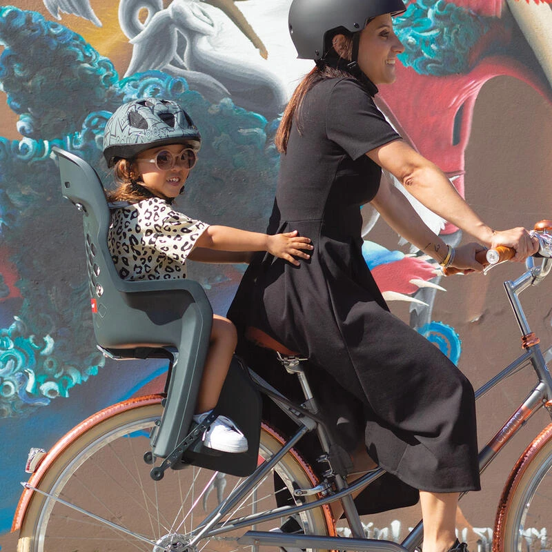 Siège Vélo Arrière à Monter Sur Le Cadre Pour 29" Joy Gris 2 Siège Vélo Arrière à Monter Sur Le Cadre Pour 29" Joy Gris – Image 2