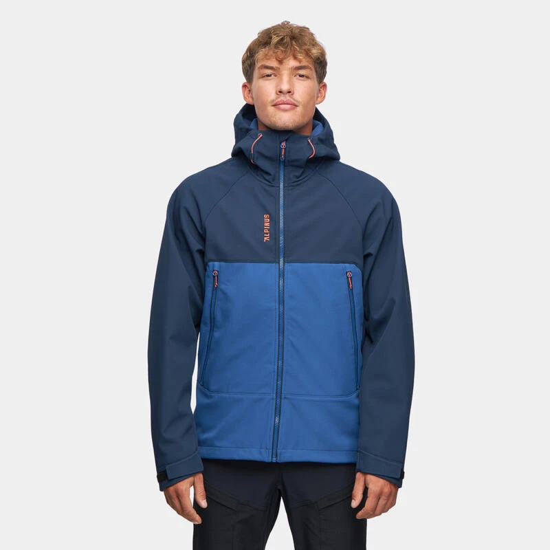 Softshell Jacket Pour La Randonnée Alpinus Pelat - Homme 1 Softshell Jacket Pour La Randonnée Alpinus Pelat - Homme