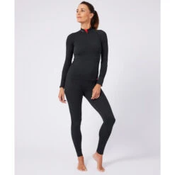 Sous Vêtement Thermique Technique Col Zippé Femme-THERMOLACTYL ENERGY 3 Medium
