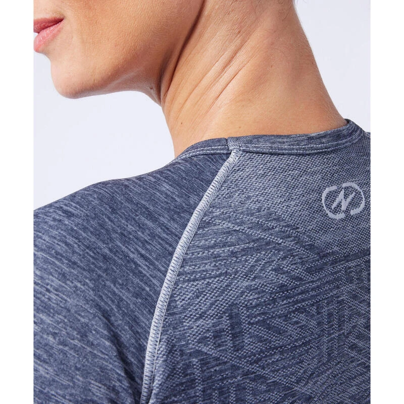 T-shirt Technique Toucher Frais Protection UV Col Rond ML Femme-CLIMATYL 2 T-shirt Technique Toucher Frais Protection UV Col Rond ML Femme-CLIMATYL – Image 2