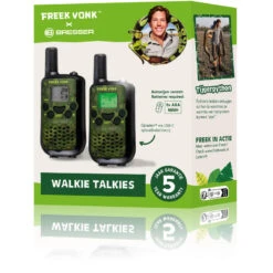 Talkie Walkie FREEK VONK X BRESSER Version Camouflée Avec Des Distances De 6 Km -Plein Air Fournitures Boutique talkie walkie freek vonk x bresser version camouflee avec des distances de 6 km 6