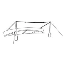 Tarp Robens Trail Tarp 3 X 3 M -Plein Air Fournitures Boutique tarp robens trail tarp 3 x 3 m 4