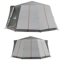 Tente Coleman 8 Personnes Octagon Gris -Plein Air Fournitures Boutique tente coleman 8 personnes octagon gris 2