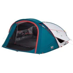 Quechua Tente De Camping - 2 SECONDS XL - 3 Places - Fresh & Black -Plein Air Fournitures Boutique tente de camping 2 seconds xl 3 places fresh and black 3