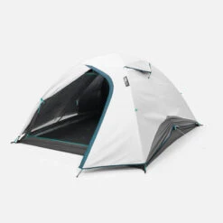 Quechua Tente De Camping - MH100 - 3 Places - Fresh & Black -Plein Air Fournitures Boutique tente de camping mh100 3 places fresh and black 5