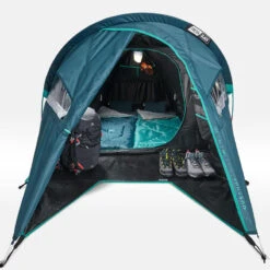 Quechua Tente De Camping - MH100 XL - 2 Places - Fresh & Black 14 Quechua Tente De Camping - MH100 XL - 2 Places - Fresh & Black -Plein Air Fournitures Boutique tente de camping mh100 xl 2 places fresh and black 4