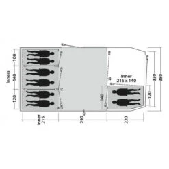 Tente De Camping Outwell Winwood 8 -Plein Air Fournitures Boutique tente de camping outwell winwood 8 2