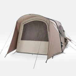 Quechua Tente Gonflable De Camping - AirSeconds 4.2 Polycoton - 4 Personnes - 2 Chambres -Plein Air Fournitures Boutique tente gonflable de camping airseconds 42 polycoton 4 personnes 2 chambres 6