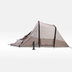 Quechua Tente Gonflable De Camping - AirSeconds 4.2 Polycoton - 4 Personnes - 2 Chambres -Plein Air Fournitures Boutique tente gonflable de camping airseconds 42 polycoton 4 personnes 2 chambres 9