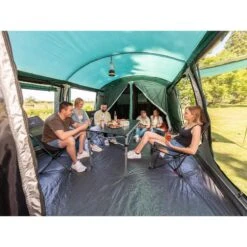 Tente Tunnel Familiale Montana 8 - Camping - 8 Personnes - 3 Cabines Sombres -Plein Air Fournitures Boutique tente tunnel familiale montana 8 camping 8 personnes 3 cabines sombres 2