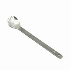Toaks Titanium Spork - Long Acier - Miroir Poli -Plein Air Fournitures Boutique toaks titanium spork long acier miroir poli 4