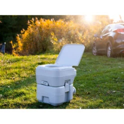 Toilette Portable 20L Pour Camping-Car, WC Avec Chasse D'Eau 13L Camry -Plein Air Fournitures Boutique toilette portable 20l pour camping car wc avec chasse deau 13l camry 4