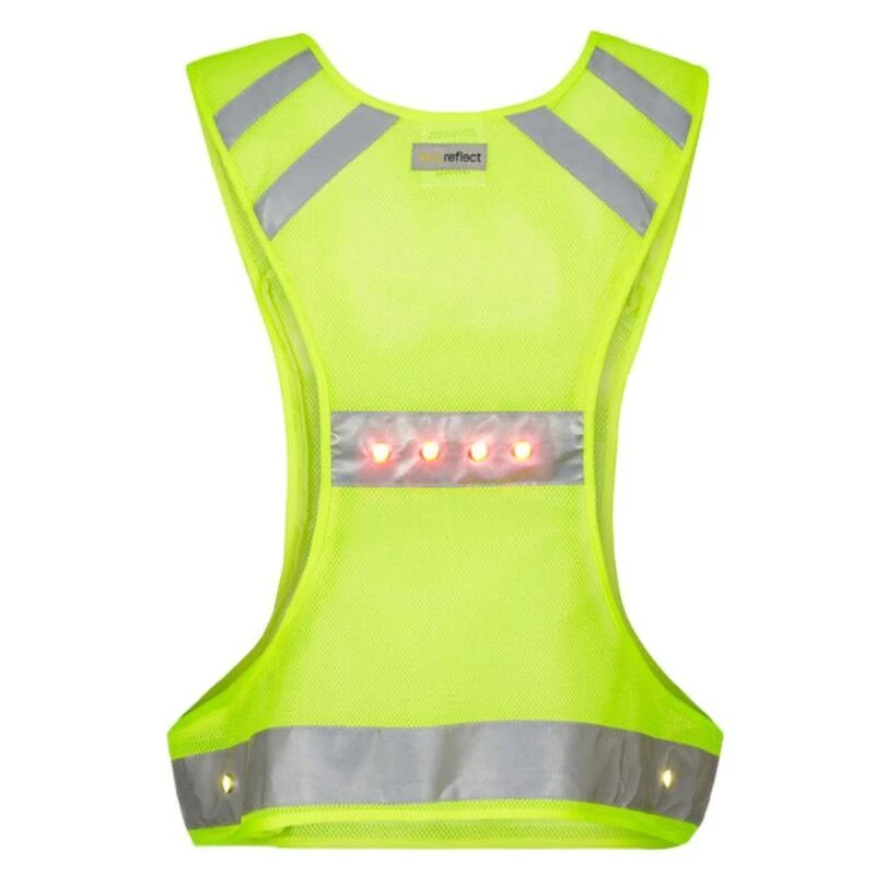 Vélo Gilet Fluo Lumineux - Adulte - PROACTIV 3 Vélo Gilet Fluo Lumineux - Adulte - PROACTIV – Image 3