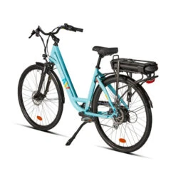 Vélo Ville électrique - NEOMOUV Sinapia Hydraulique - Turquoise -Plein Air Fournitures Boutique velo ville electrique neomouv sinapia hydraulique turquoise 2