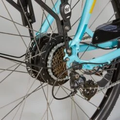 Vélo Ville électrique - NEOMOUV Sinapia Hydraulique - Turquoise -Plein Air Fournitures Boutique velo ville electrique neomouv sinapia hydraulique turquoise 4