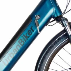 Vélo Ville Électrique Urbanbiker Sidney PLUS, Bleu, 26¨,540 Wh (15Ah 48V) -Plein Air Fournitures Boutique velo ville electrique urbanbiker sidney plus bleu 26540 wh 15ah 48v 2