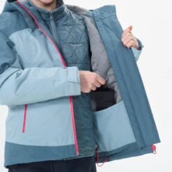 Quechua VESTE 3en1 CHAUDE ET IMPERMÉABLE RANDONNÉE -SH500 MTN -10°C - ENFANT 7-15 ANS -Plein Air Fournitures Boutique veste 3en1 chaude et impermeable randonnee sh500 mtn 10c enfant 7 15 ans 7