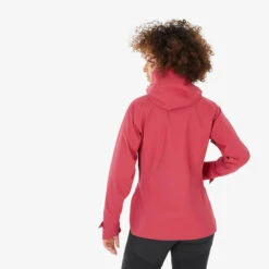 Quechua Veste Imperméable De Randonnée Montagne - MH500 - Femme - Framboise -Plein Air Fournitures Boutique veste impermeable de randonnee montagne mh500 femme framboise 4