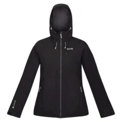 Regatta Veste Imperméable HIGHTON Femme (Noir)