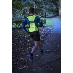 Tunturi Veste Running Sécurité Réflechissante X-shape S Jaune Fluo -Plein Air Fournitures Boutique veste running securite reflechissante x shape s jaune fluo 2