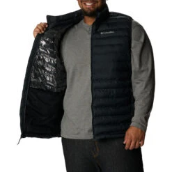 Columbia Veste Sans Manches Powder Lite™ - Grandes Tailles Black Homme -Plein Air Fournitures Boutique veste sans manches powder lite grandes tailles black homme 3