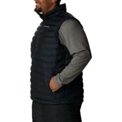 Columbia Veste Sans Manches Powder Lite™ - Grandes Tailles Black Homme -Plein Air Fournitures Boutique veste sans manches powder lite grandes tailles black homme 4
