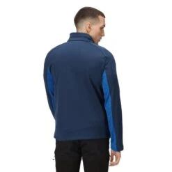Regatta Veste Softshell FARSON Homme (Bleu Amiral / Bleu Clair) -Plein Air Fournitures Boutique veste softshell farson homme bleu amiral bleu clair 3