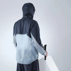 Quechua Veste Ultra Légère De Randonnée Rapide FH 900 Homme Bleu Grise. -Plein Air Fournitures Boutique veste ultra legere de randonnee rapide fh 900 homme bleu grise 3